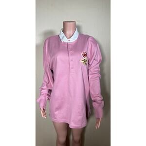 Rowing Blazers Rose Men's Long Sleeve Polo XL